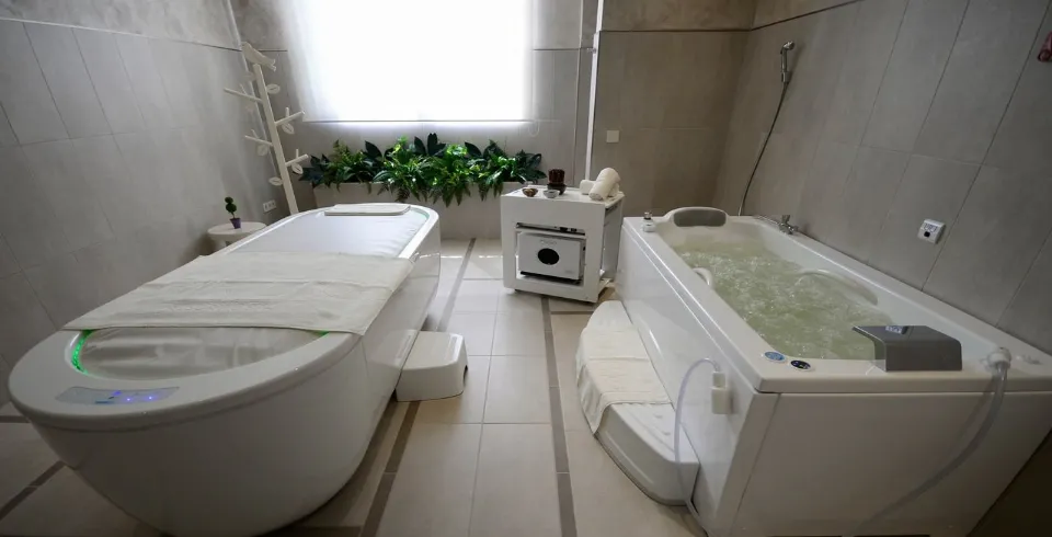 Минеральные ванны в санатории «Шихов» на Каспийском море